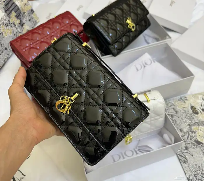 شنط ديور ماستر كوالتي حجمين 14