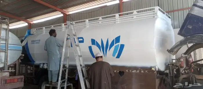 رش توانك صهريج حسب طلبات وزارة المياه الجديده 3