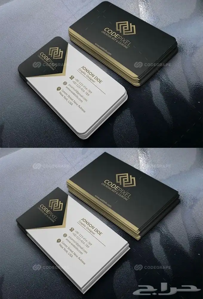 مطبعه طباعه ستكر لاصق كروت شخصيه 10