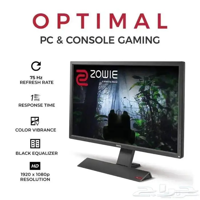 شاشة benq RL2755 مقاس 27بوصة 0