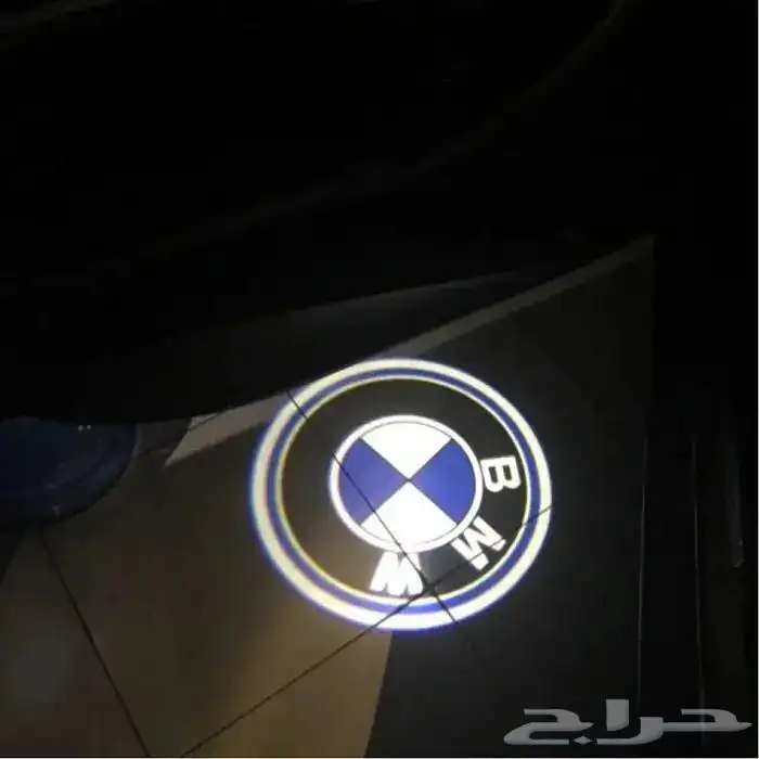 لمبات بروجكتر الابواب بشعار BMW 1