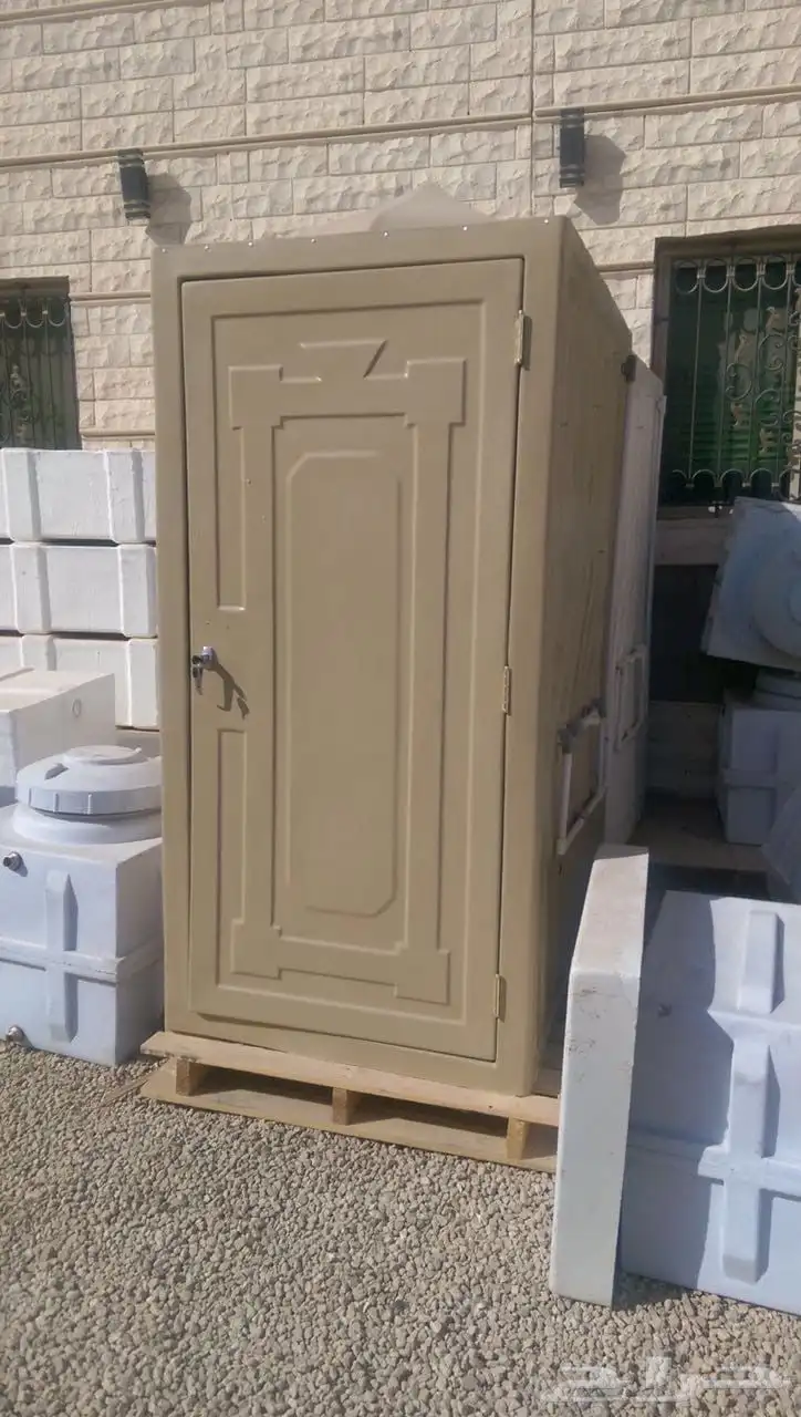 حمامات متنقلة جاهزة فيبر جلاس بتبوك 0