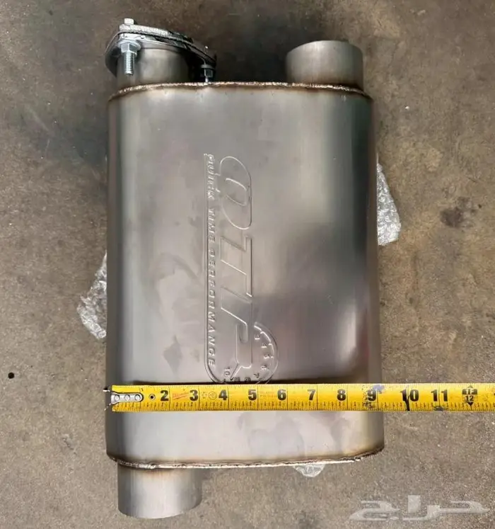 دبه صوت QTP Screamer Muffler w Bolt-On cutout 3 inch 4