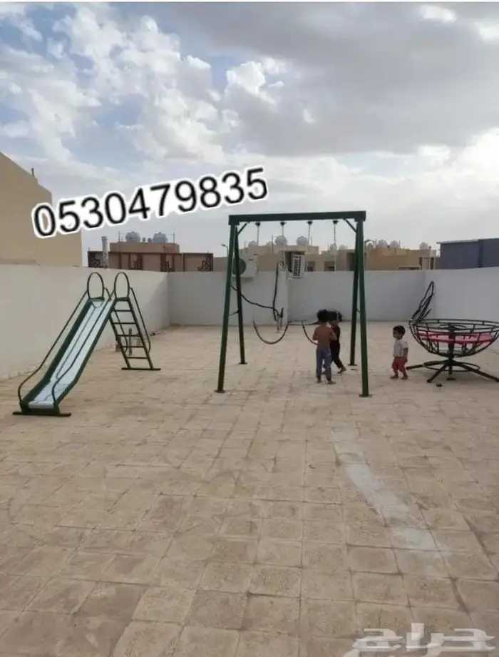 صحن الدوار والمراجيح باحجام واشكال متنوعة 4
