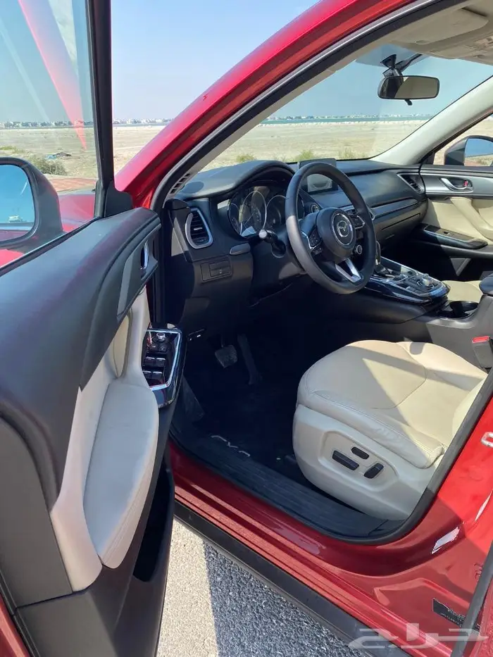 للبيع مازدا cx9 نص فل الموديل 2018 7