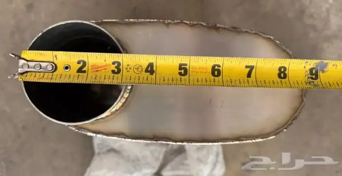 دبه صوت QTP Screamer Muffler w Bolt-On cutout 3 inch 3