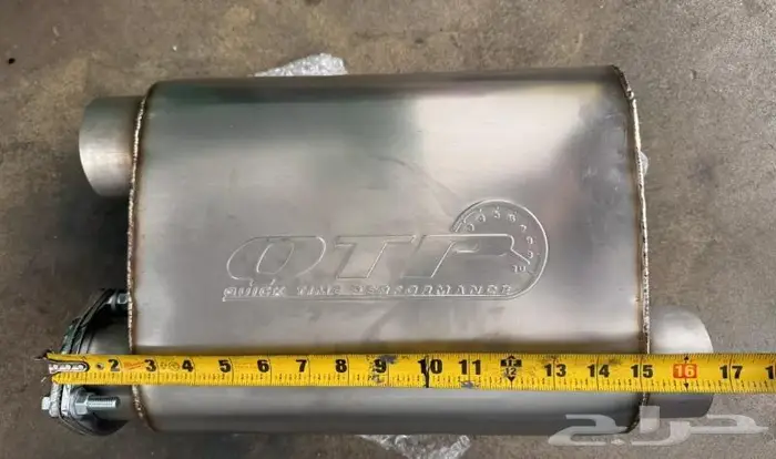 دبه صوت QTP Screamer Muffler w Bolt-On cutout 3 inch 6