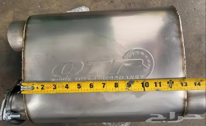 دبه صوت QTP Screamer Muffler w Bolt-On cutout 3 inch 5