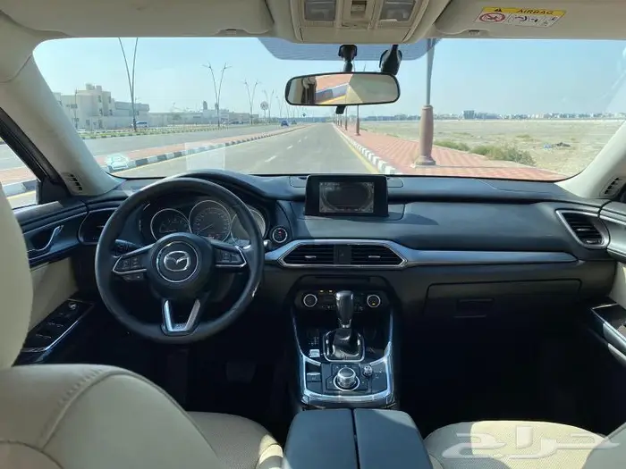للبيع مازدا cx9 نص فل الموديل 2018 3