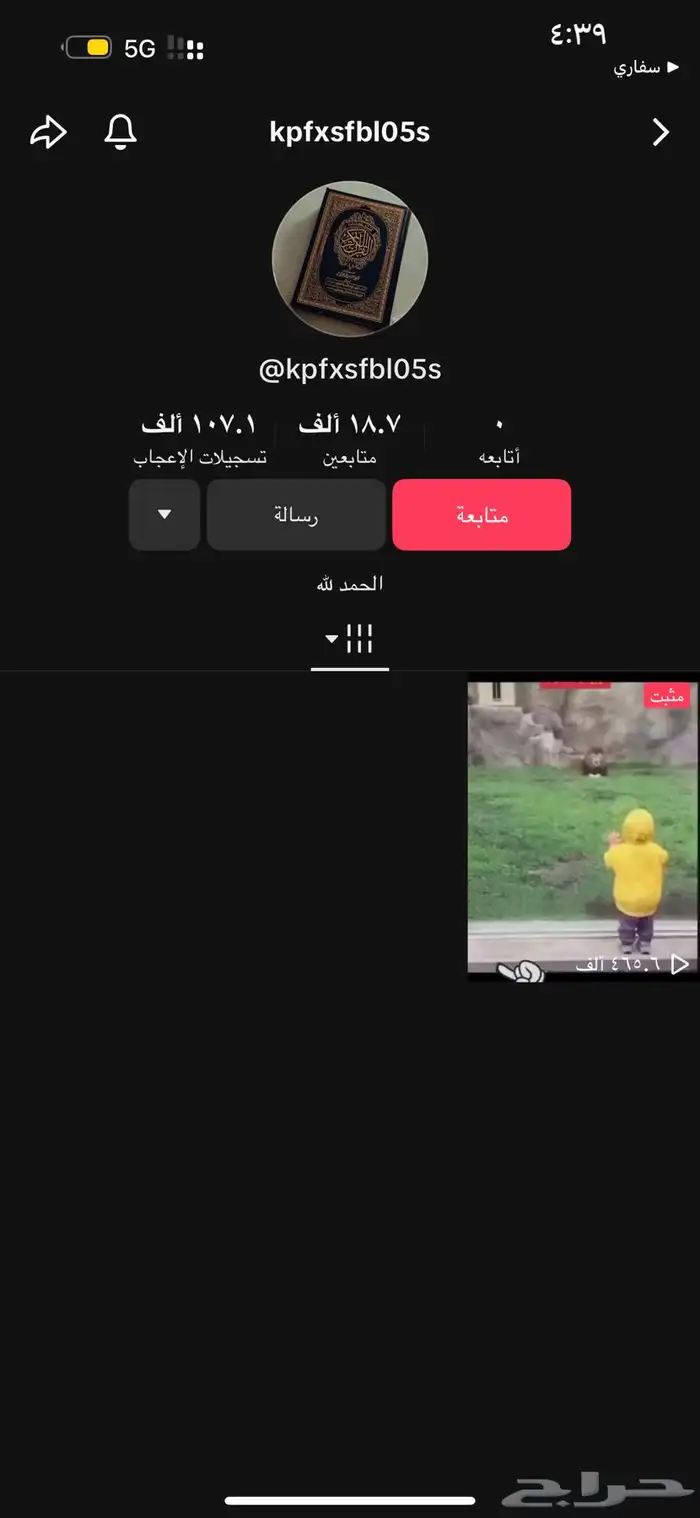 حسابات تيك توك عربية 2