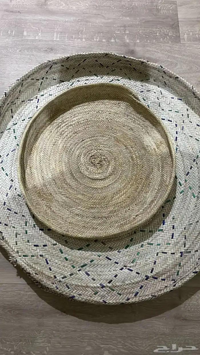 صناعة يدويه بسعف النخل 7