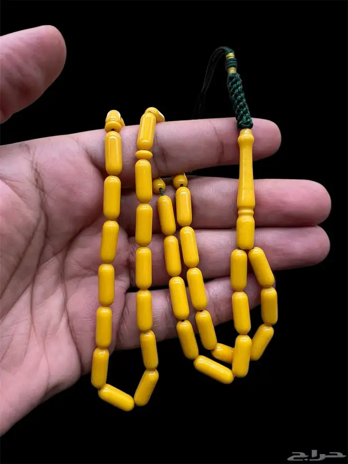 سبحة تراب كهرمان ( غير فواح ) 4