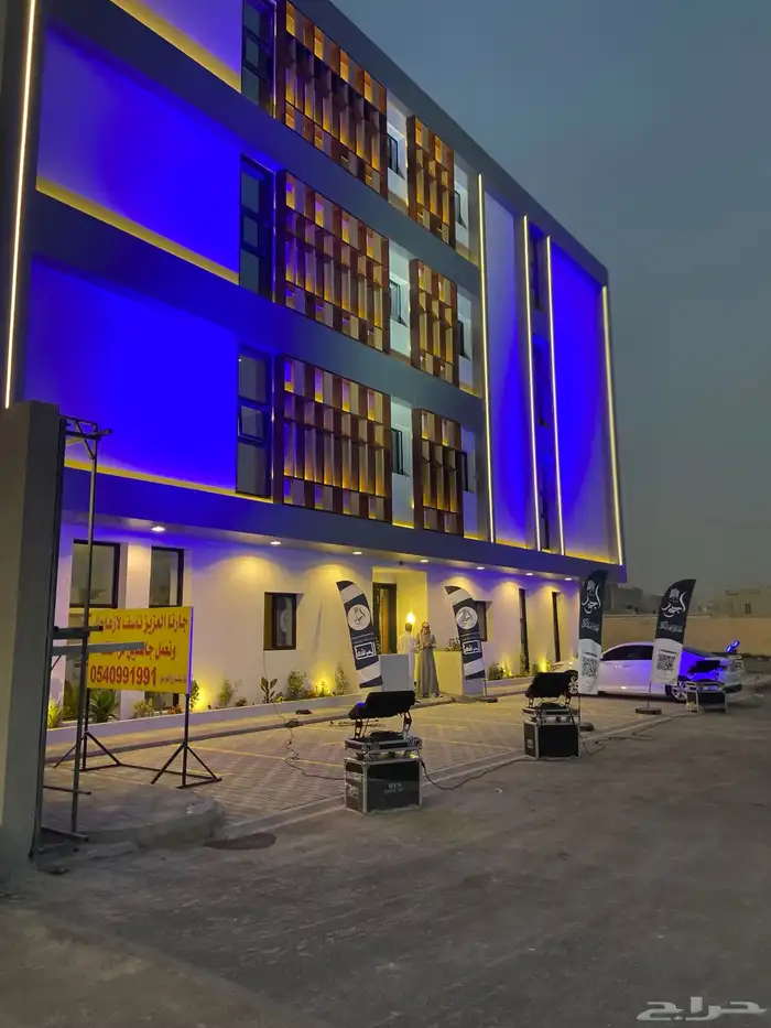 اضاءاه مباني وافتتاح محلات 9