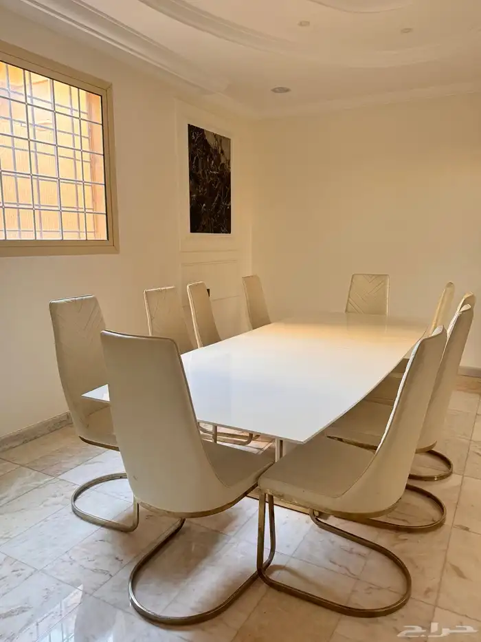 طاولة طعام 10 كراسي فخمة 1