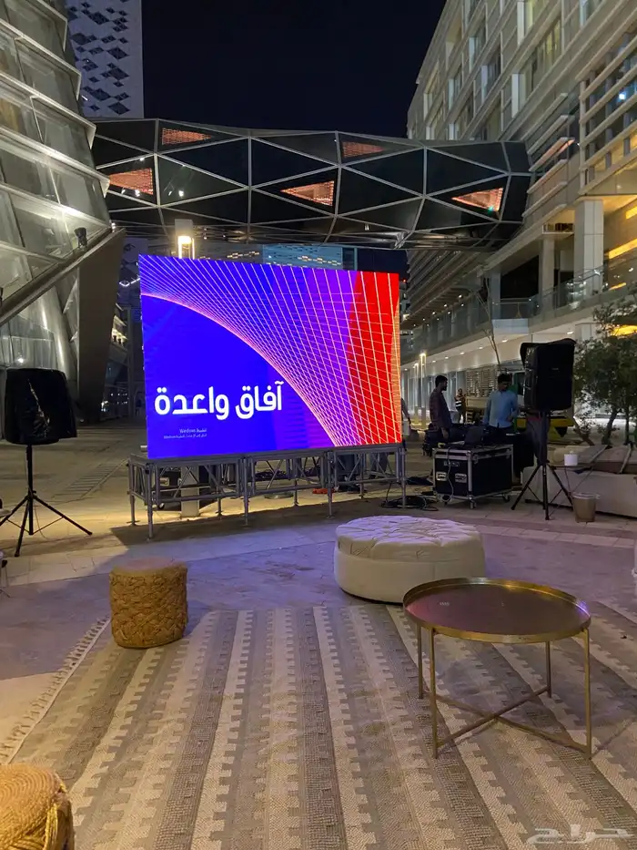 اضاءاه مباني وافتتاح محلات 2