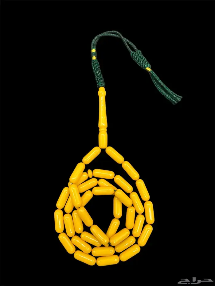 سبحة تراب كهرمان ( غير فواح ) 2