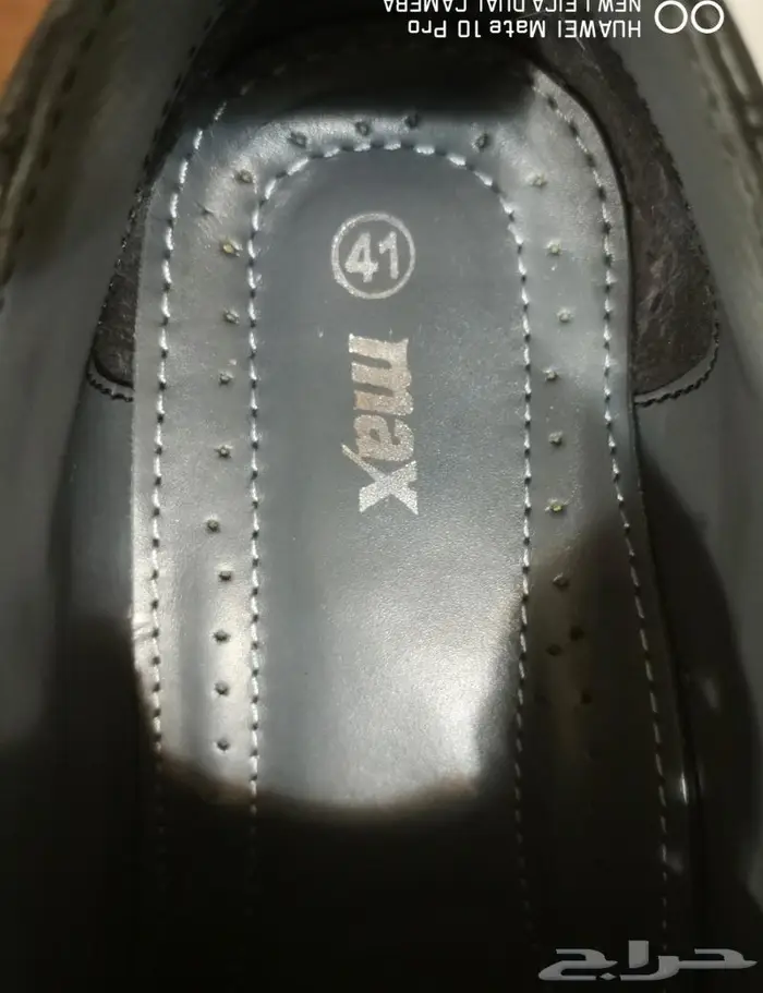 حذاء رجالي أسود رسمي 5