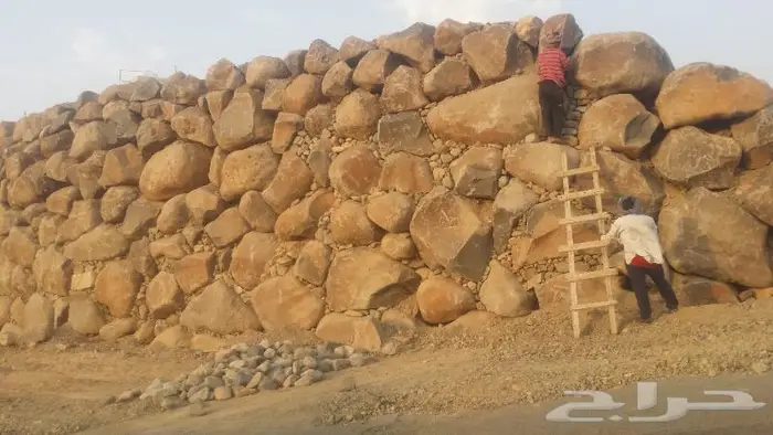 قص جبال بناء جدارات الحجر رص ربراب كمبريشات تخريم صخور 0