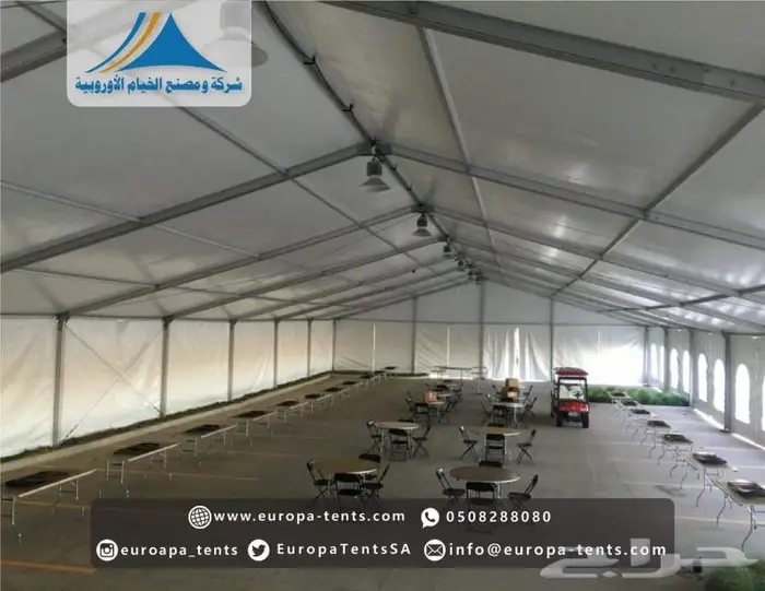 خيام اوروبية للتخزين   European Tents for Warehousing 3