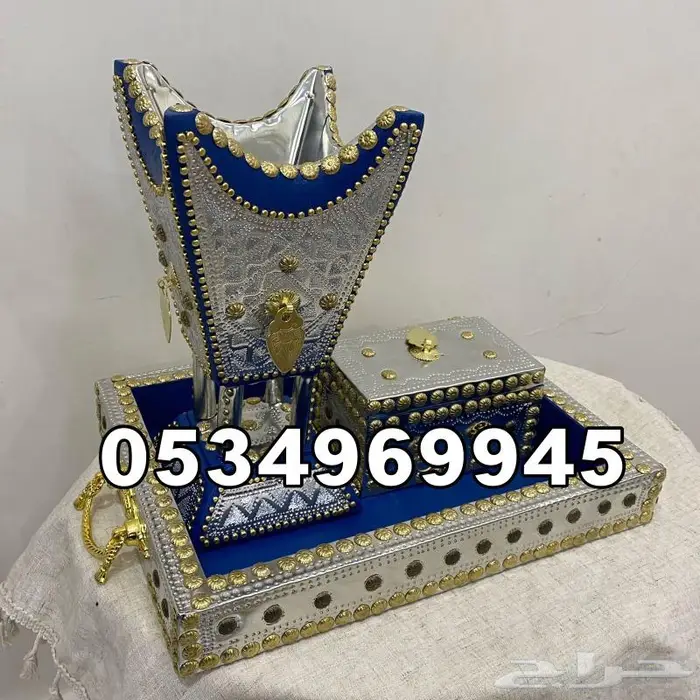 مباخر حايلية للبيع   صندوق هدايا ملكي 16