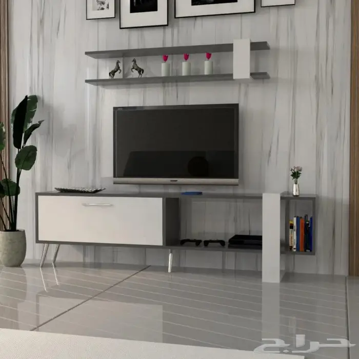 طاولات تلفزيون بتصميم انيق فاخرة 3