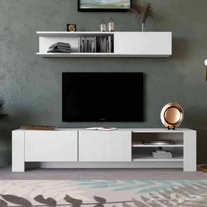 طاولات تلفزيون بتصميم انيق فاخرة 9