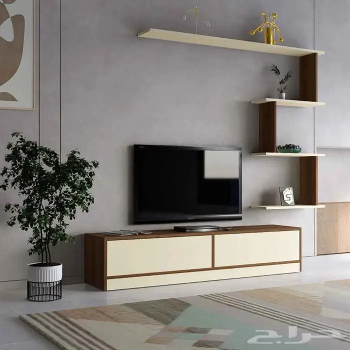 طاولات تلفزيون بتصميم انيق فاخرة 13