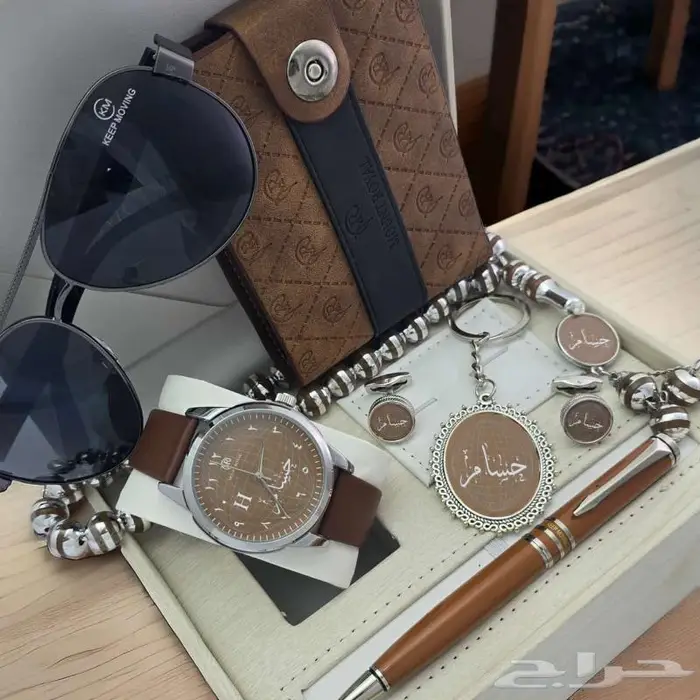 اطقم ساعات بالاسم بسعر 175ريال 2