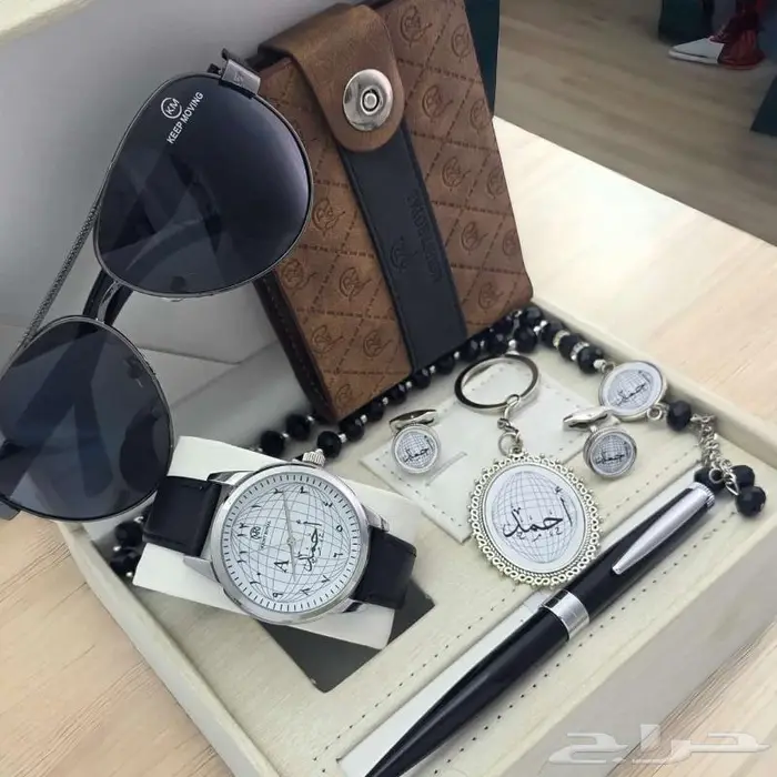 اطقم ساعات بالاسم بسعر 175ريال 1