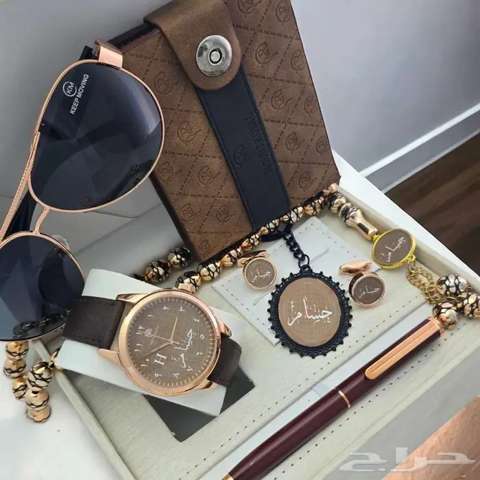 اطقم ساعات بالاسم بسعر 175ريال 5