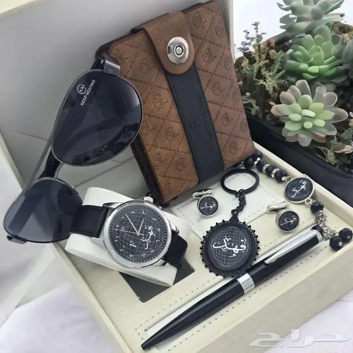 اطقم ساعات بالاسم بسعر 175ريال 9