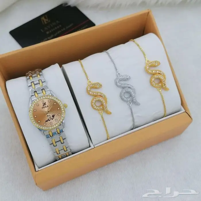 اطقم ساعات بالاسم بسعر 175ريال 17