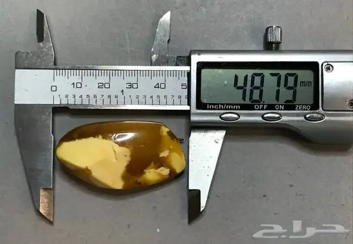 حجر كهرمان جبس بعسل بولندي قديم 3