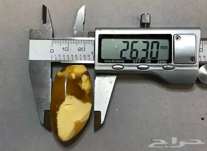 حجر كهرمان جبس بعسل بولندي قديم 4