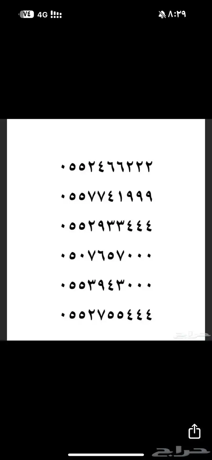 ارقام مميزه 23