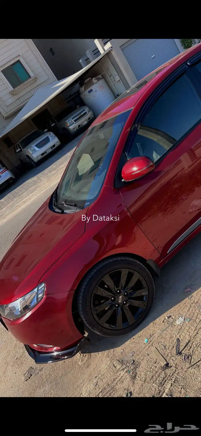 للبيع جنوط كيا سيراتو جنوط الوكاله مع الكفرات راشنهم اسود 1