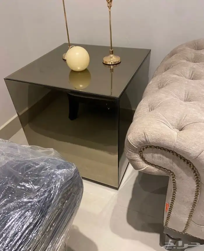 طاولات خدمه بديل الرخام ومرايات 13