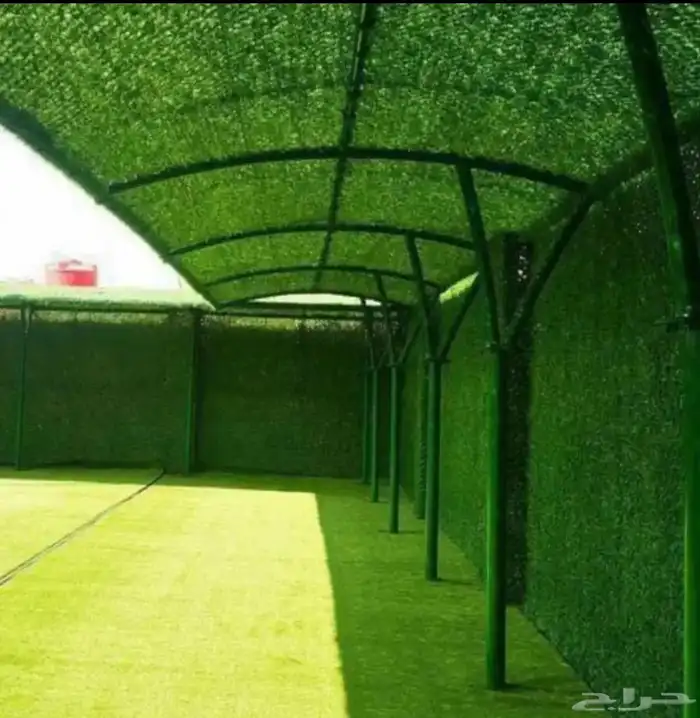 خصم وتوصيل مجاني حاجز وساتر عشبي للحدائق والاستراحات 7