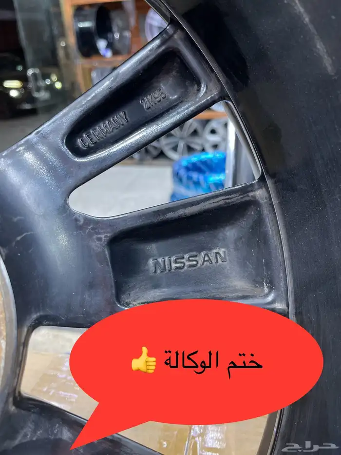 جنوط نيسان اكستريل مقاس 19 اصلي وكالة موديل 2022 4