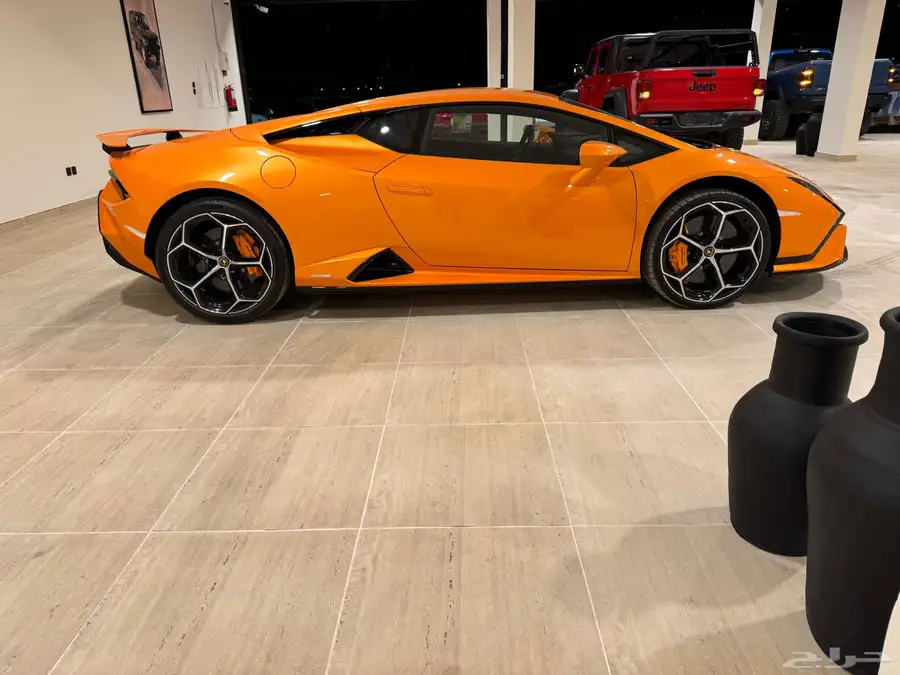 لامبورجيني هوركان 2024 lamborghini hurcan ايجار 4
