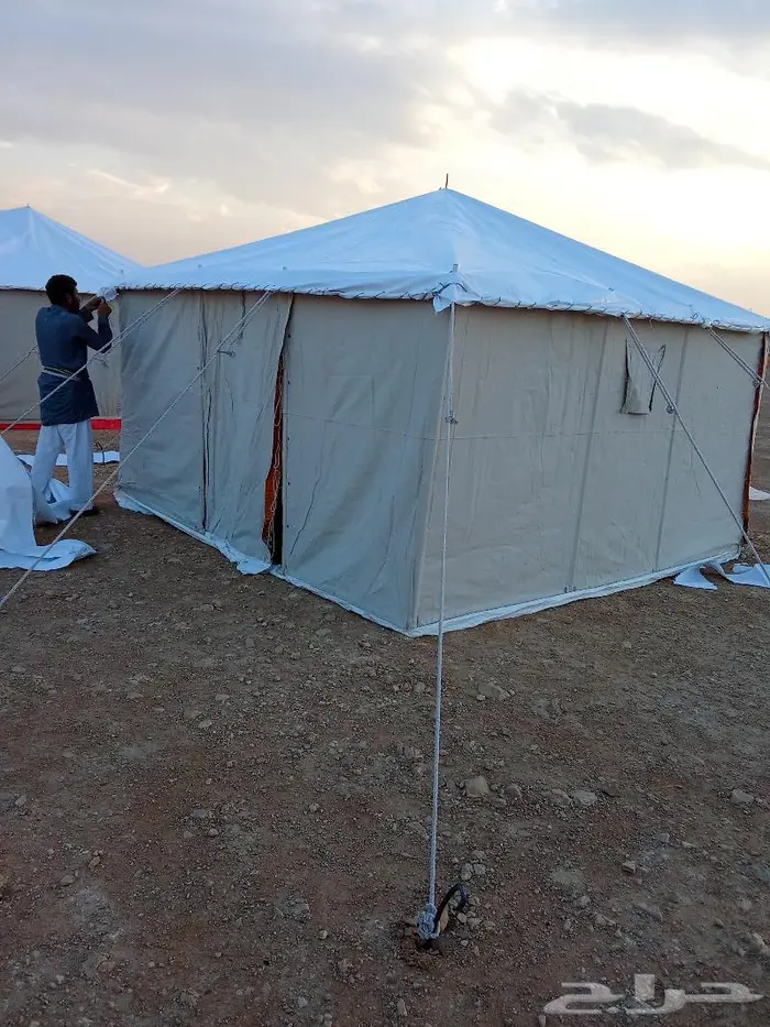 غرف خشب ضد المطر وشمس خيام بيوت شعر 1