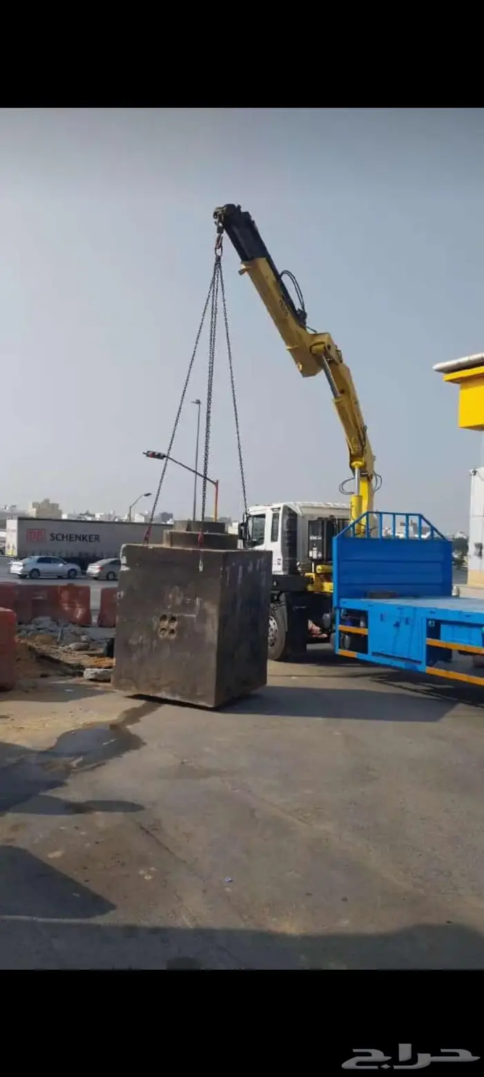 وانش للاا جار جد  Boom Truck for Rent 2