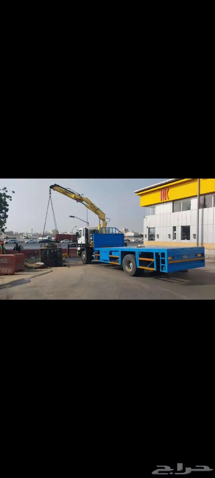 وانش للاا جار جد  Boom Truck for Rent 6