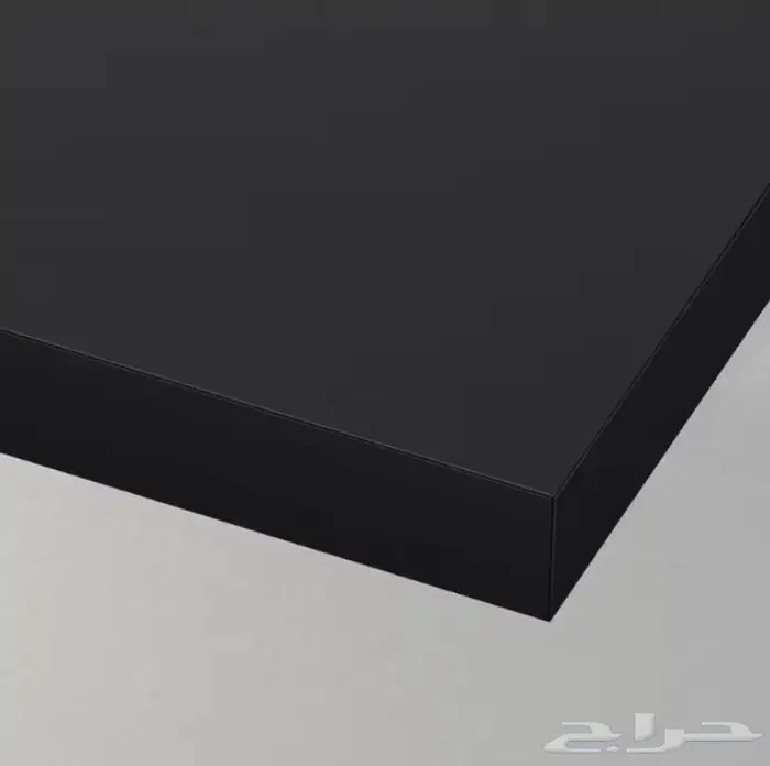 رف حائط خشبي أبيض أسود بني غامق جوزي 11