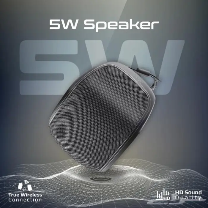 مكبر صوت بلوتوث فائق الجودة بقدرة 5 واط مقاوم للماء 4