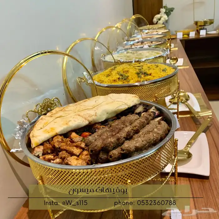 بوفيه فطور وغداء للشركات بالرياض 7