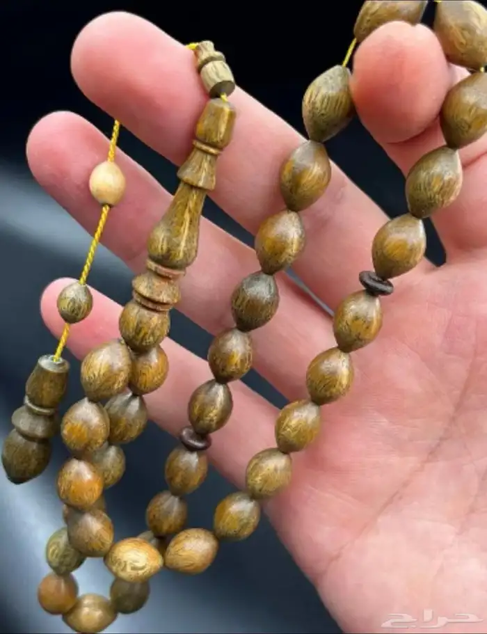 سبحه عاج وخشب 1