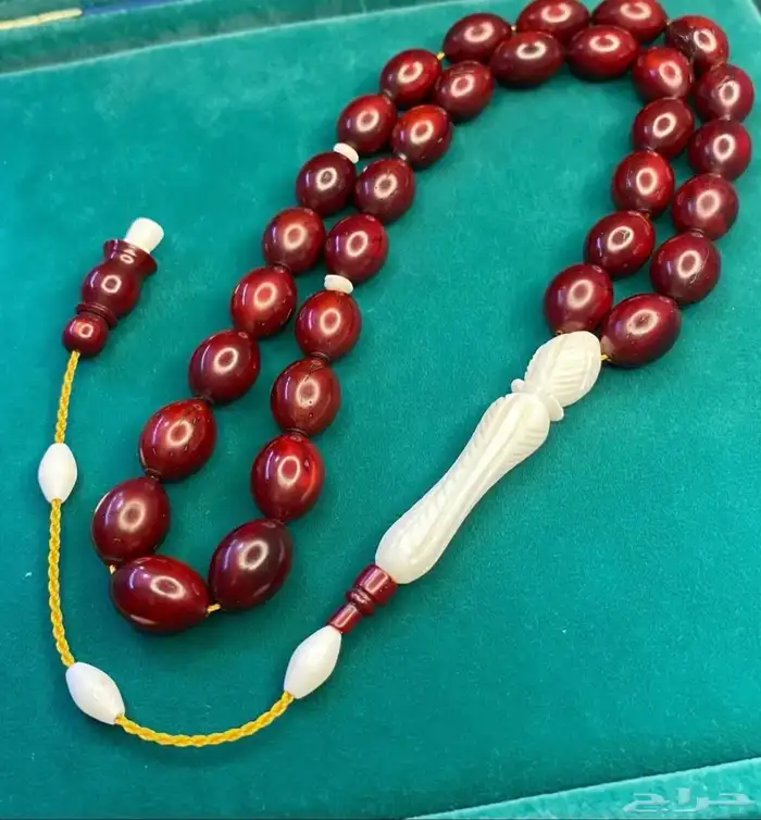 سبحه عاج وخشب 0