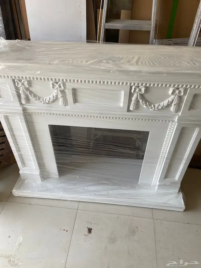 طاولة ديكور دفاية جديدة بتغليف المصنع لم تستخدم 5