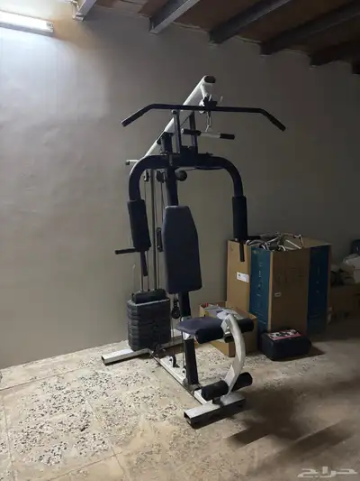 جهاز رياضي متكامل مع دنابل 0